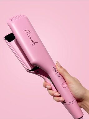 Mermade Hair The Double Waver 25mm 1” Mini Barrels in Pink - New!